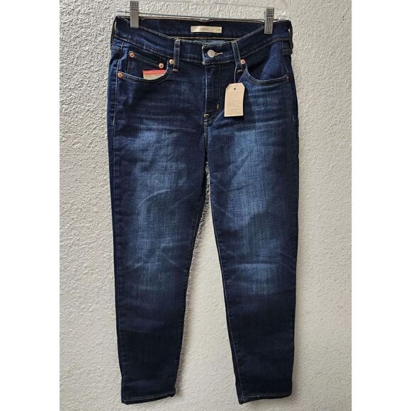 Levi's Women's New Boyfriend Jeans, Cobalt Layer, US 8 - 29W x 27L - Picture 1 of 6
